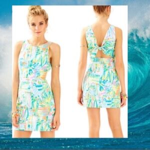 Lilly Pulitzer Tropical Print Kids One Piece